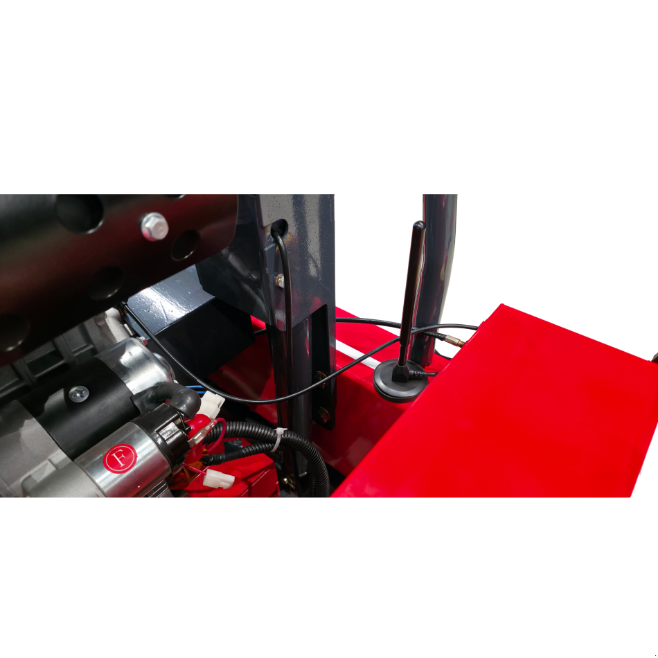 Rasenmäher za tip AMD AMD-R100 Ferngesteuerter Diesel-Rasenmäher mit Raupenantrieb – 1000 mm Schnittbreite, Neumaschine u Arbing (Slika 12)